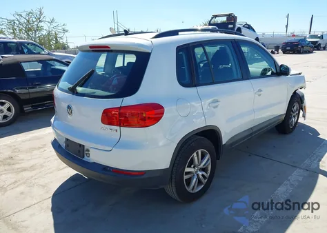2015 Volkswagen Tiguan S из США, поврежденный, VIN WVGAV7AX2FW510703